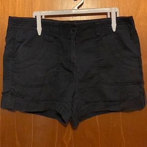 Dark Blue Loft shorts